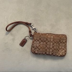 Coach wristlet